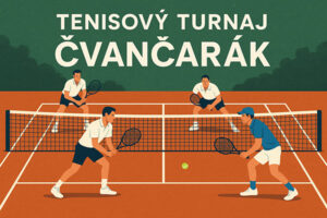 Pozvánka na tenisový turnaj Čvančarák
