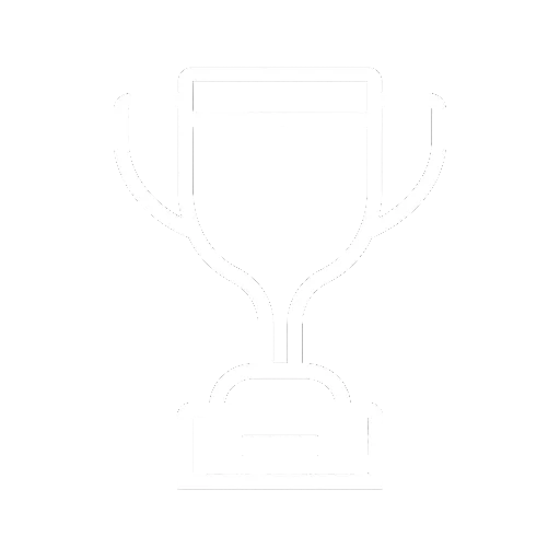 Trophy icon wht